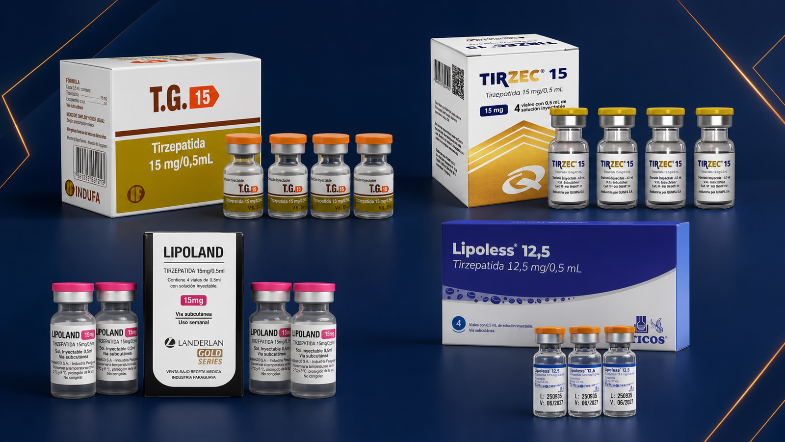 Produtos de premiação da DR Imports